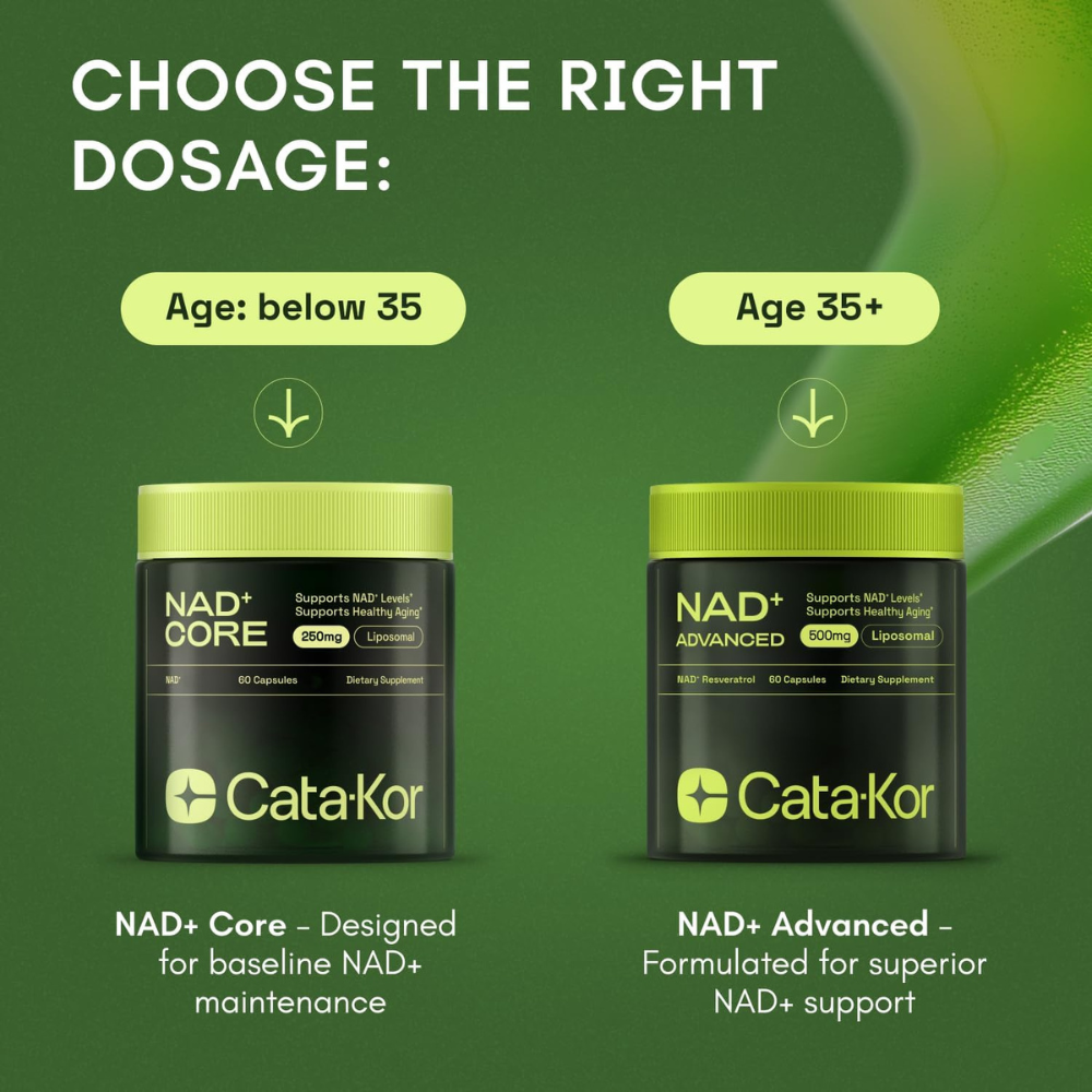 Cata-Kor NAD+ Advanced Resveratrol 500mg