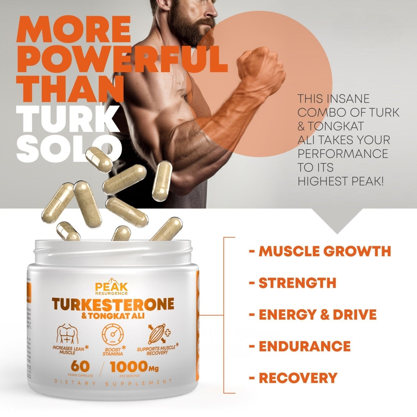 Peak Revival X Turkesterone Tongkat Ali