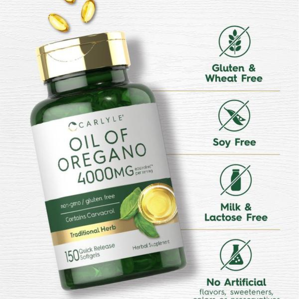 Carlyle Oregano Oil 4000mg Supplement