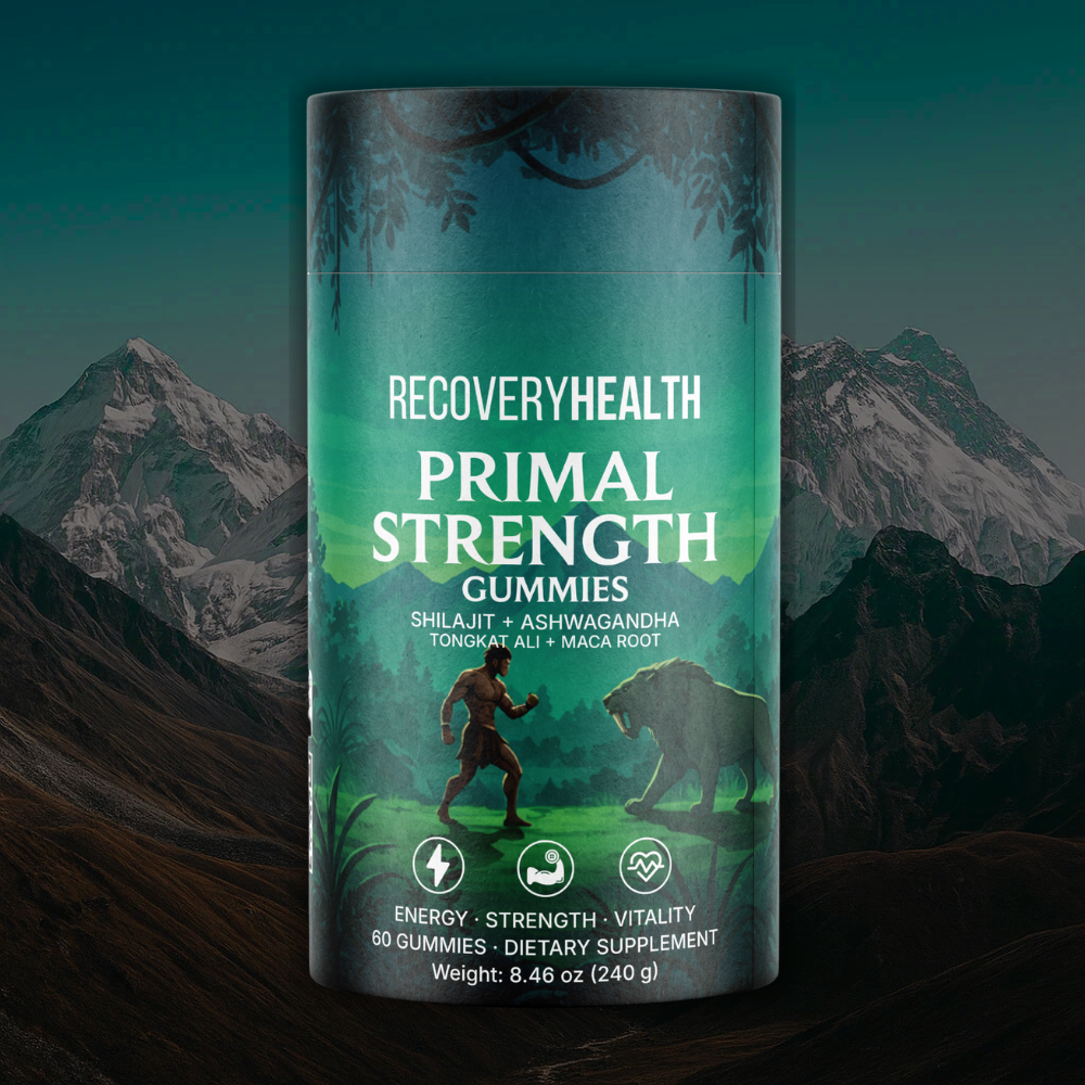 Gomitas Primal Strength de Recovery Health