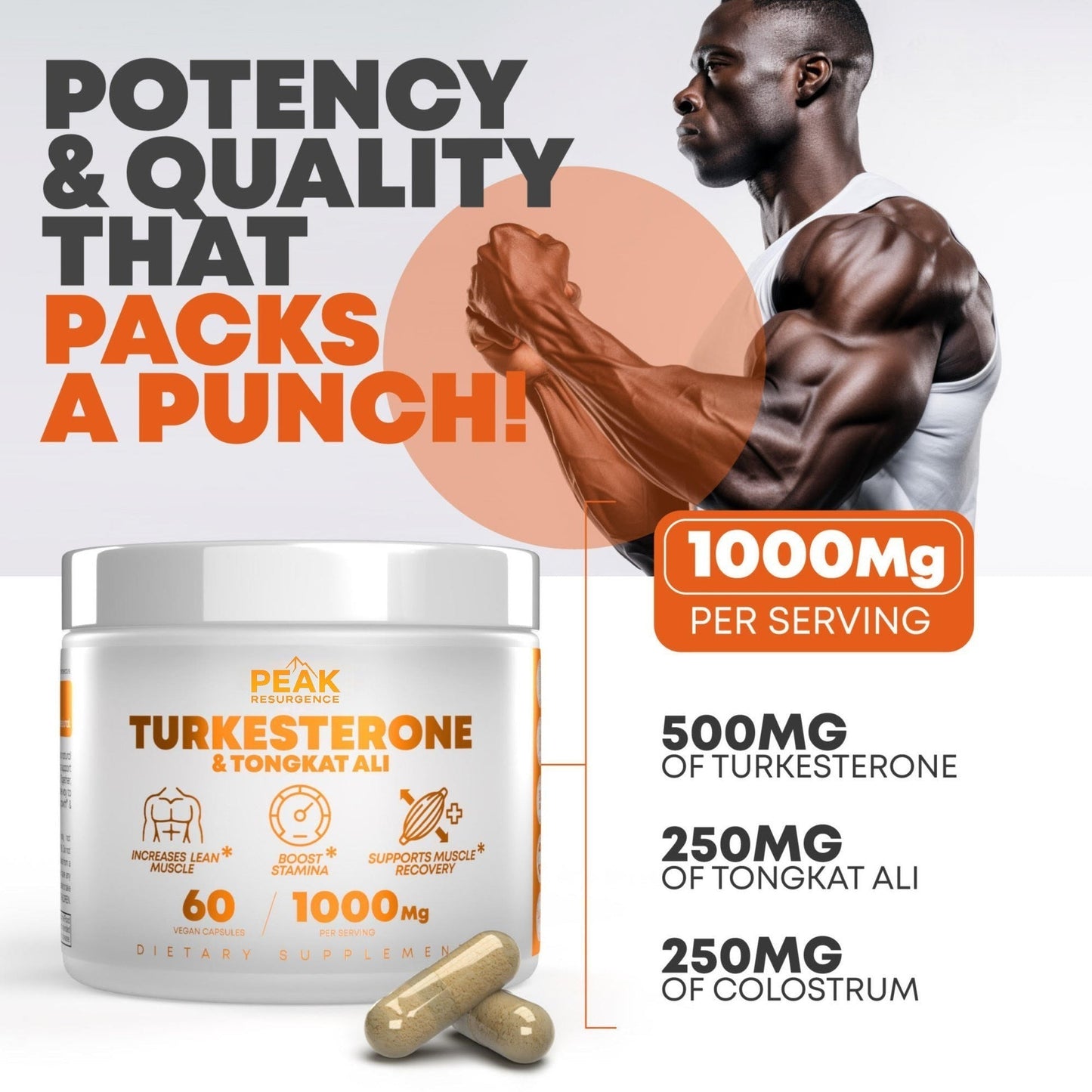 Peak Revival X Turkesterone Tongkat Ali