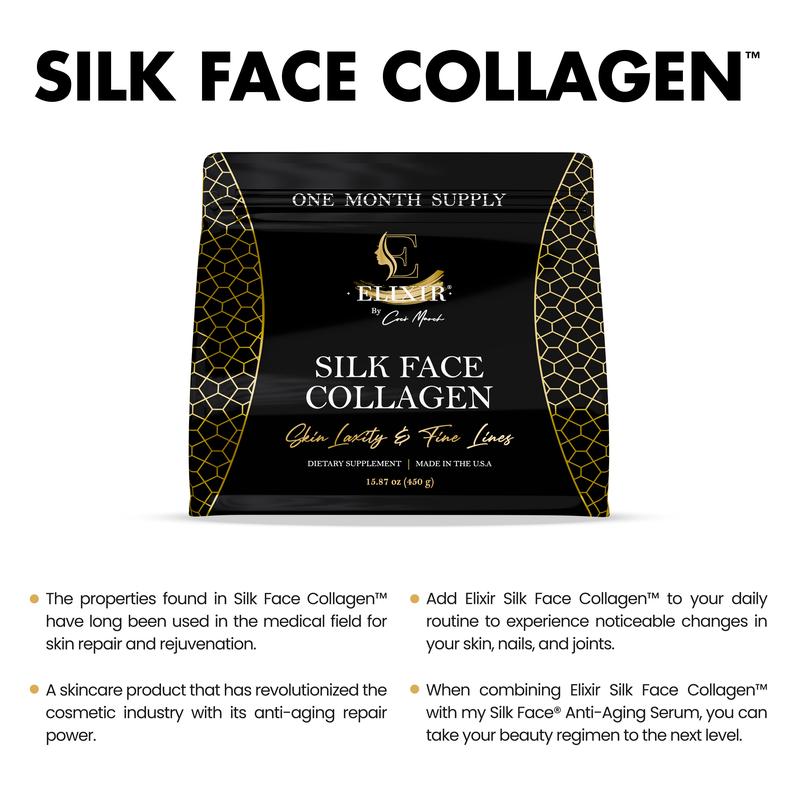 Coco March Silk Collagen Formulated for Face & Neck