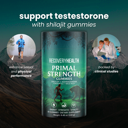 Gomitas Primal Strength de Recovery Health