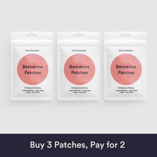 3 Packs of Kind Patches Berberine Patches