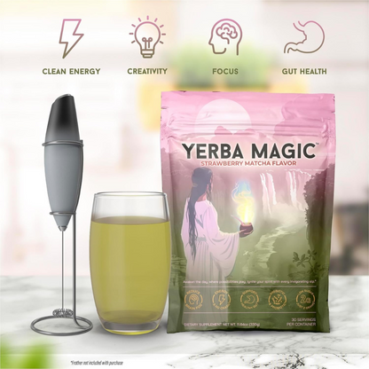 Yerba Magic Strawberry Matcha Flavor