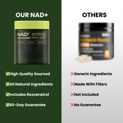 NAD+ Supplement for Skin Aging Support
