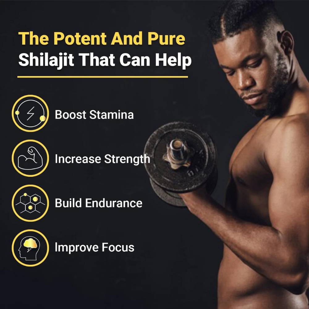Gomitas de Shilajit del Himalaya