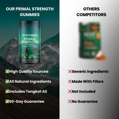 Gomitas Primal Strength de Recovery Health