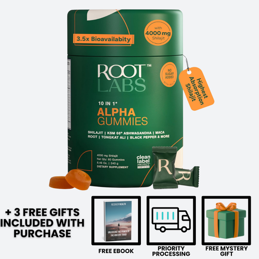 Gomitas Alpha de Root Labs: compra 3 y llévate 3 gratis