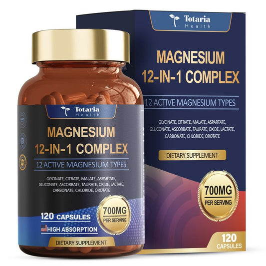 Totaria 12-in-1 Magnesium Complex 700mg